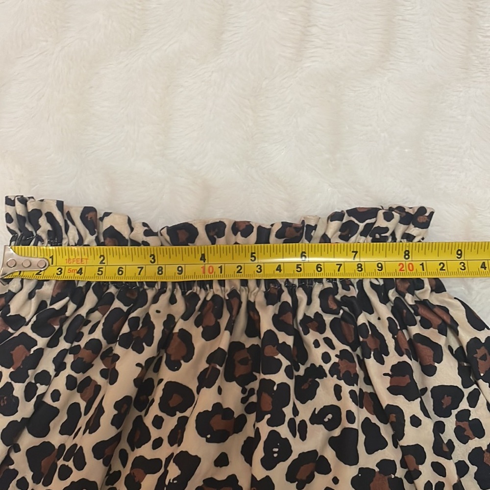 Girls Leopard Print Skirt Size 5 - Picture 5 of 6